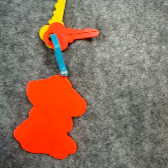 Vintage Fisher Price My Pretty Purse Comb Keychain Keys Play Dress Up 80s - Picture 10 of 11